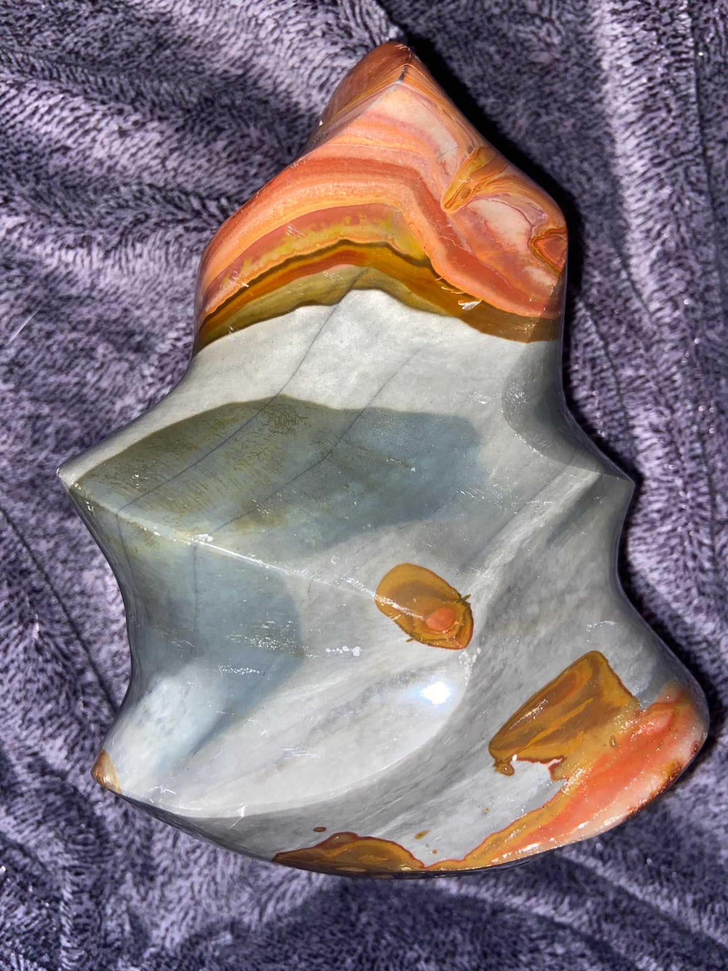 Polychrome Jasper Flame