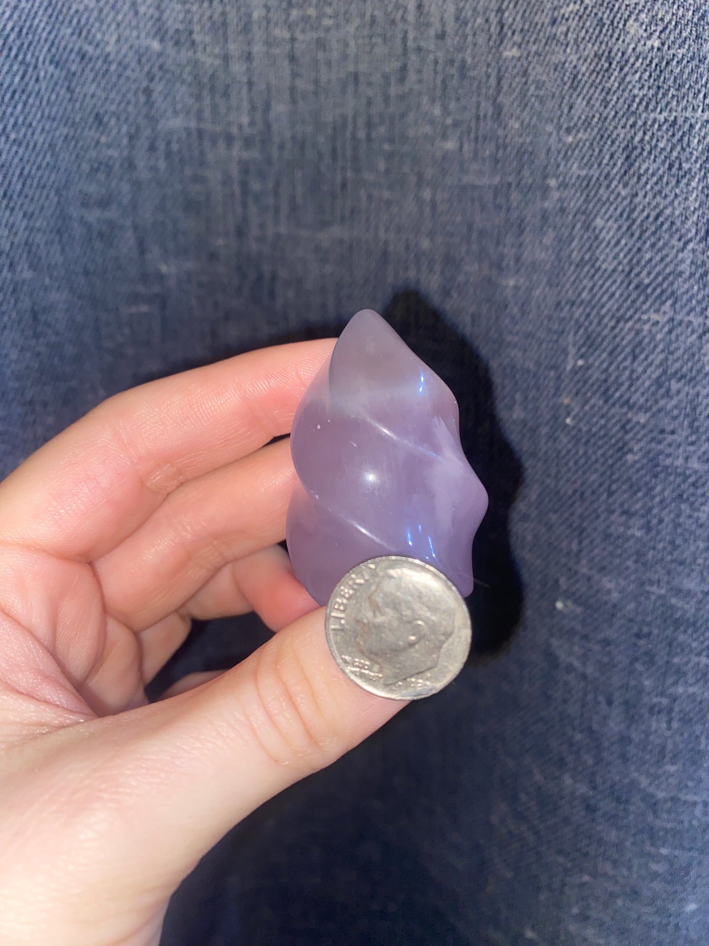 Yttrium(lavender) Fluorite Flame- B