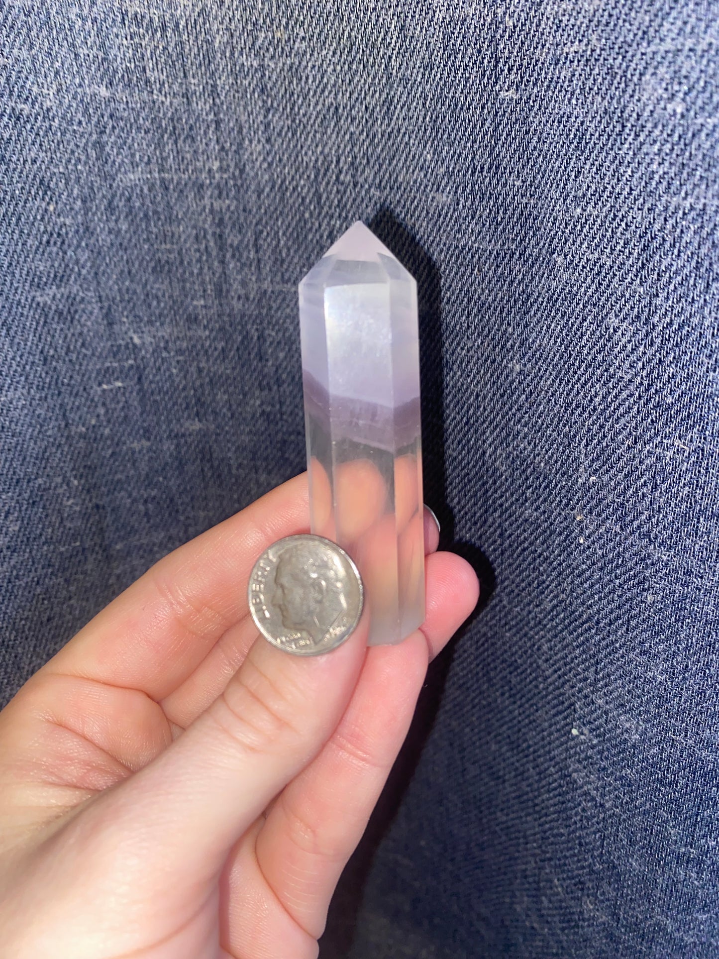 Yttrium(lavender) Fluorite-B